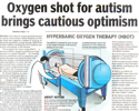 Oxygen shot for autism brings cautious optimism