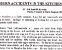 Reader Digest - Burn Accidents in the Kitchen