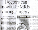 Doctors can now take MRIs during surgery